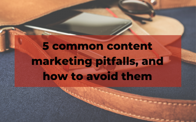 Content marketing pitfalls